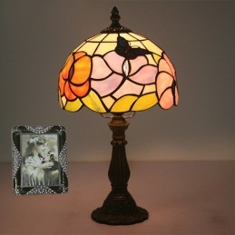 20 cm Tiffany bordslampa i...