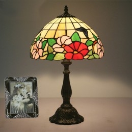 30 cm Tiffany bordslampa i...