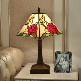 28 cm Tiffany bordslampa i...