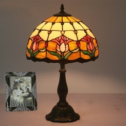 30 cm Tiffany bordslampa i...