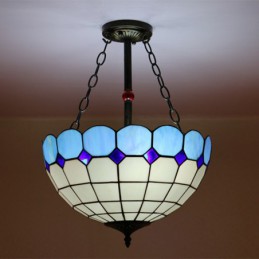 40 cm Europeiskt målat glas...