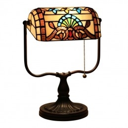 Tiffany Bank bordslampa i...