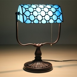 Tiffany Bank bordslampa i...