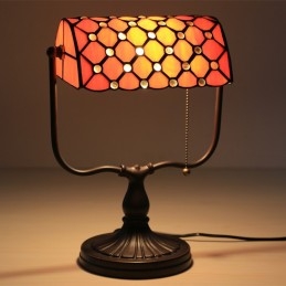 Tiffany Bank bordslampa i...