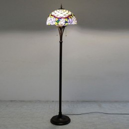 Golvlampa i Tiffany-stil...