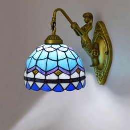Vägglampa i Tiffany-Stil...