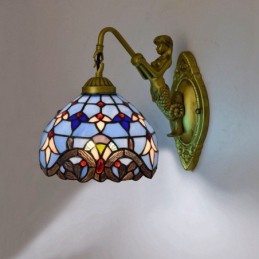 Vägglampa i Tiffany-Stil...