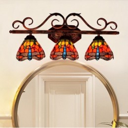 Vägglampa i Tiffany-Stil...