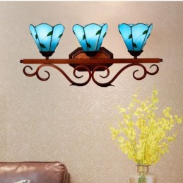 Vägglampa i Tiffany-Stil...