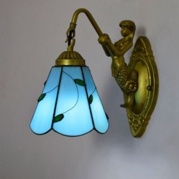 Vägglampa i Tiffany-Stil...