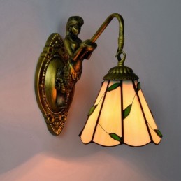 Vägglampa i Tiffany-Stil...
