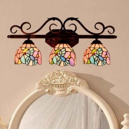 Vägglampa i Tiffany-Stil...
