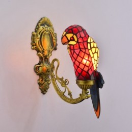Vägglampa i Tiffany-Stil...
