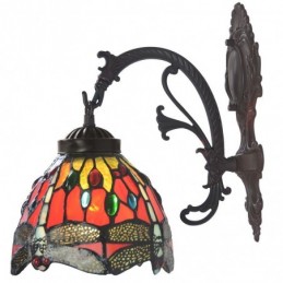 Vägglampa i Tiffany-Stil...