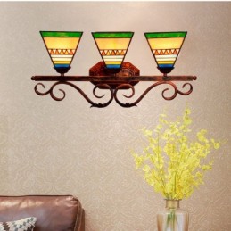 Vägglampa i Tiffany-Stil...