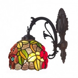 Vägglampa i Tiffany-Stil...