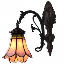 Vägglampa i Tiffany-Stil...