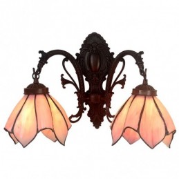Vägglampa i Tiffany-Stil...