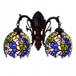 Vägglampa i Tiffany-Stil...