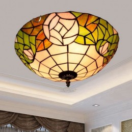 Plafond i Tiffany-Stil med...