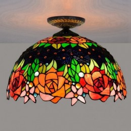 Plafond i Tiffany-Stil med...