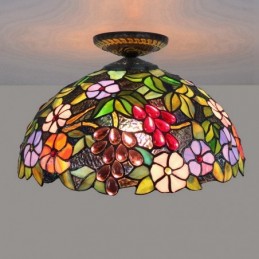 Plafond i Tiffany-Stil med...