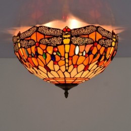 Plafond i Tiffany-Stil med...