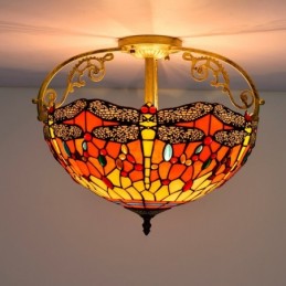 Plafond i Tiffany-Stil med...