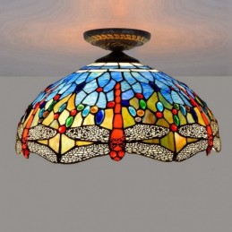 Plafond i Tiffany-Stil med...