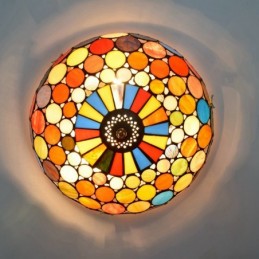 Plafond i Tiffany-Stil med...