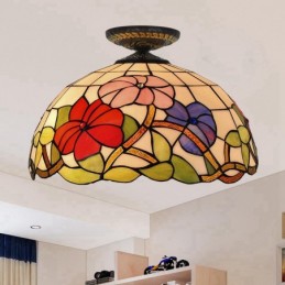 Plafond i Tiffany-Stil med...