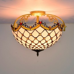Plafond i Tiffany-Stil med...