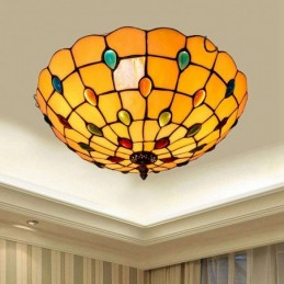 Plafond i Tiffany-Stil med...