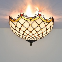 Plafond i Tiffany-Stil med...