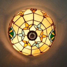 Plafond i Tiffany-Stil med...