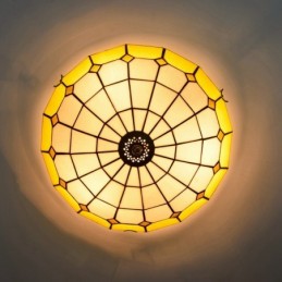 Plafond i Tiffany-Stil med...