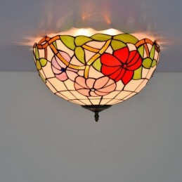 Plafond i Tiffany-Stil med...