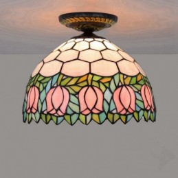 Plafond i Tiffany-Stil med...