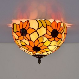 Plafond i Tiffany-Stil med...