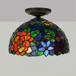 Plafond i Tiffany-Stil med...