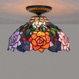 Plafond i Tiffany-Stil med...