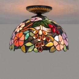 Plafond i Tiffany-Stil med...