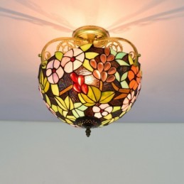 Plafond i Tiffany-Stil med...