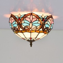 Plafond i Tiffany-Stil med...
