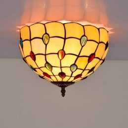 Plafond i Tiffany-Stil med...