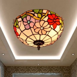 Plafond i Tiffany-Stil med...