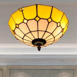 Plafond i Tiffany-Stil med...