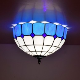 Plafond i Tiffany-Stil med...