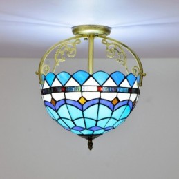 Plafond i Tiffany-Stil med...