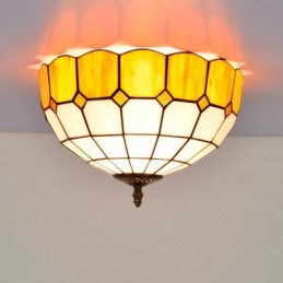 Plafond i Tiffany-Stil med...